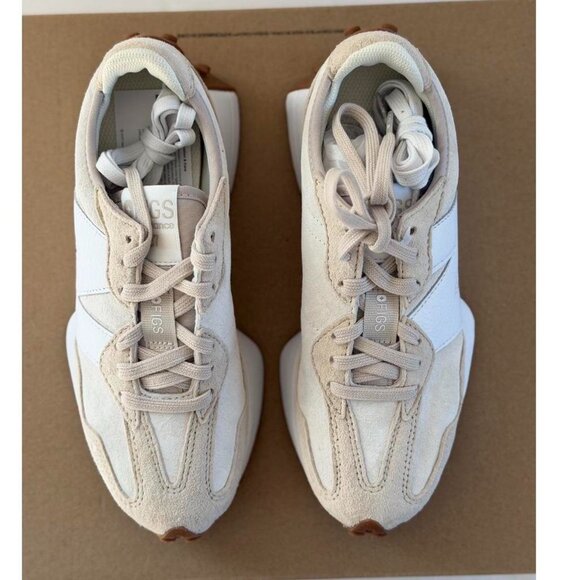 Figs New Balance 327 in Cream, Size 7.5 - Picture 9 of 12